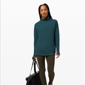 Lululemon Warm Down Funnel Neck Long Sleeve NWT 12